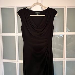 Black cocktail dress